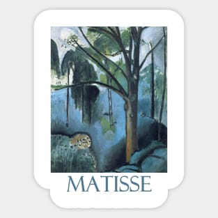 Trivaux Pond by Henri Matisse Sticker